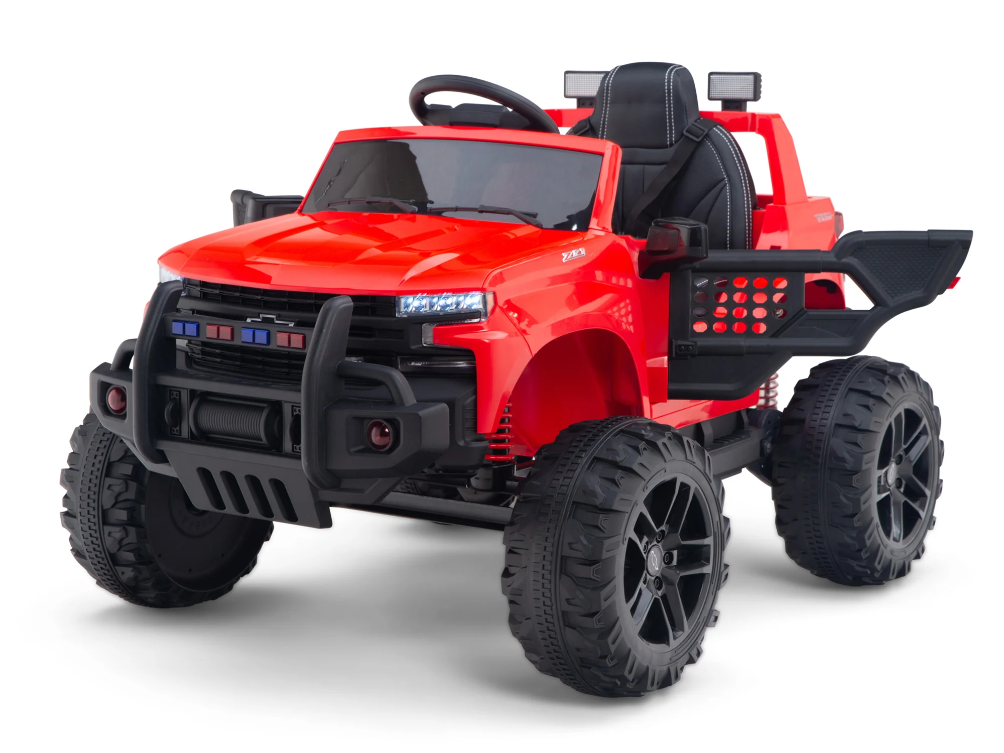 Chevy Silverado Monster Pickup Truck Ride On Toy Truck For Children W/Magic Cars® Wireless Parental Control - Image 18