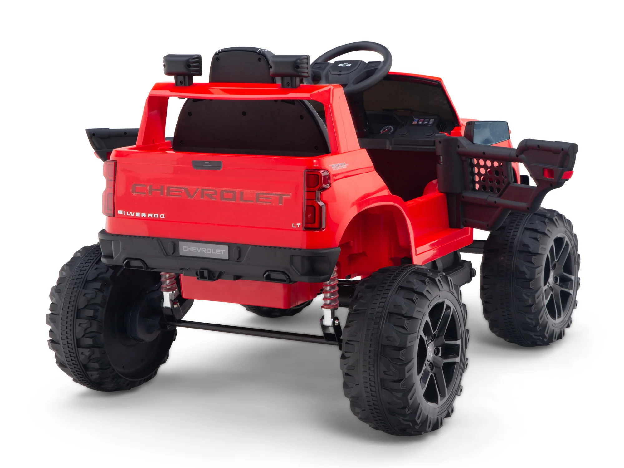 Chevy Silverado Monster Pickup Truck Ride On Toy Truck For Children W/Magic Cars® Wireless Parental Control - Image 21