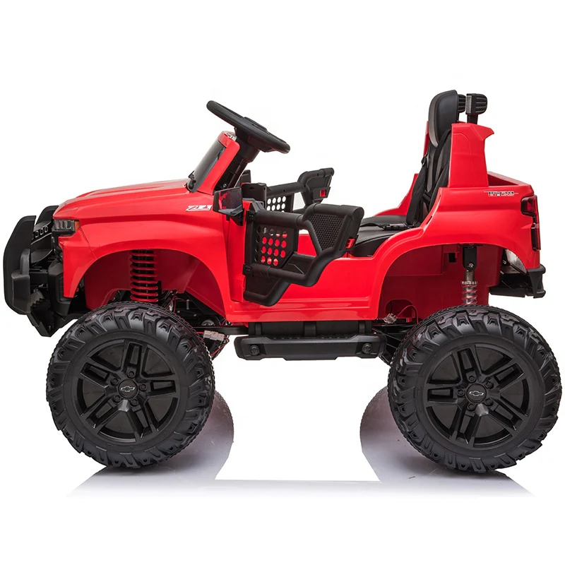 Chevy Silverado Monster Pickup Truck Ride On Toy Truck For Children W/Magic Cars® Wireless Parental Control - Image 3