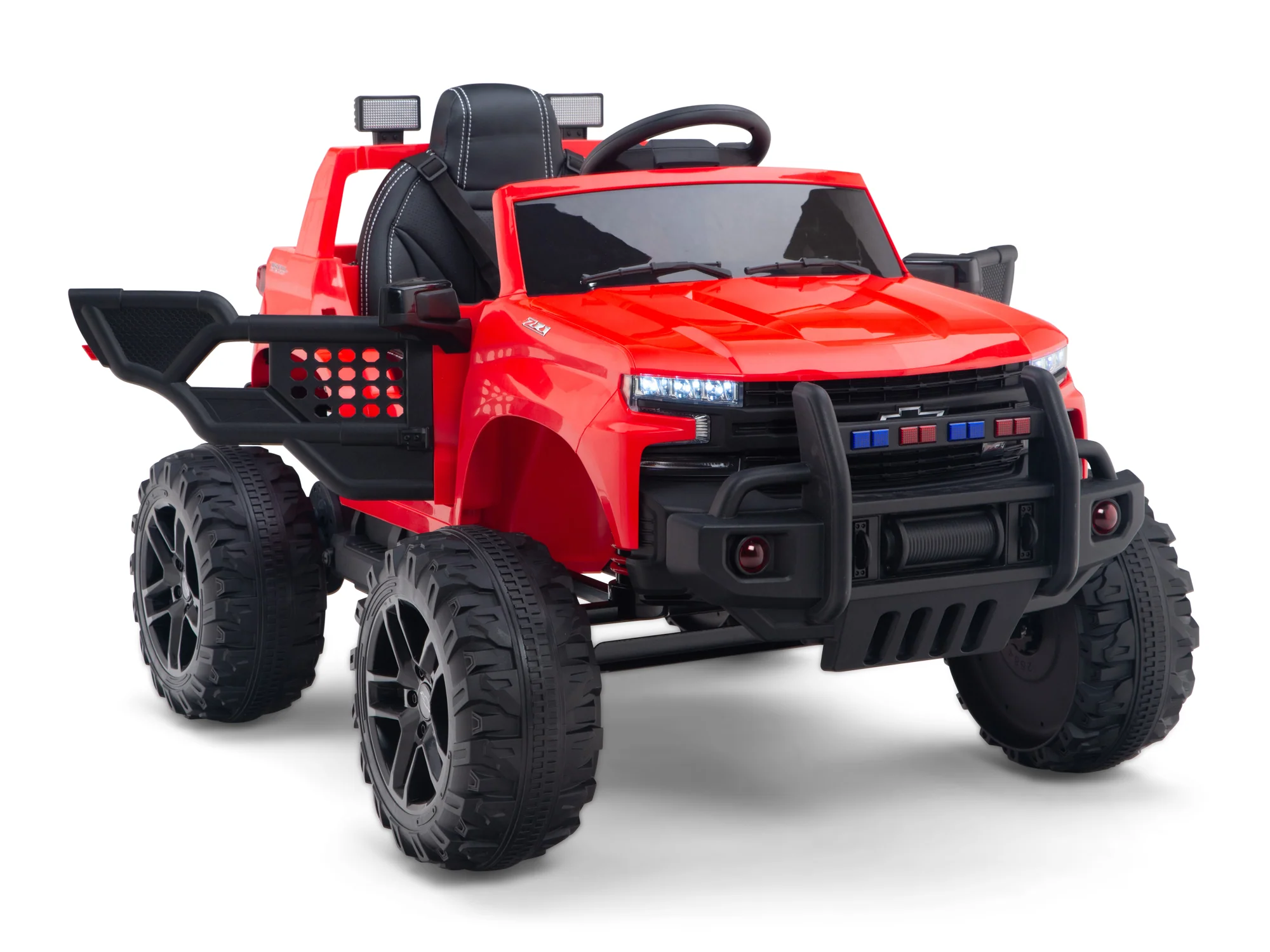 Chevy Silverado Monster Pickup Truck Ride On Toy Truck For Children W/Magic Cars® Wireless Parental Control - Image 33