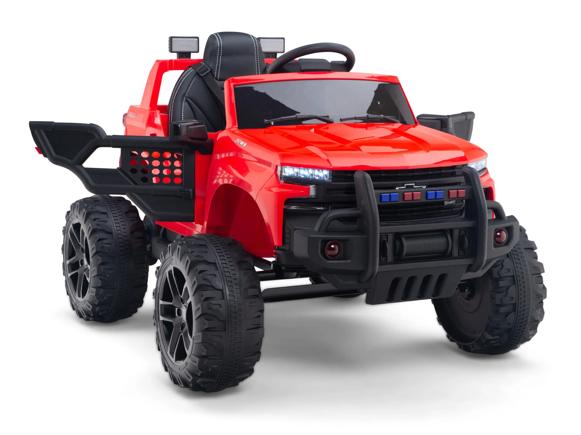 Chevy Silverado Monster Pickup Truck Ride On Toy Truck For Children W/Magic Cars® Wireless Parental Control - Image 34
