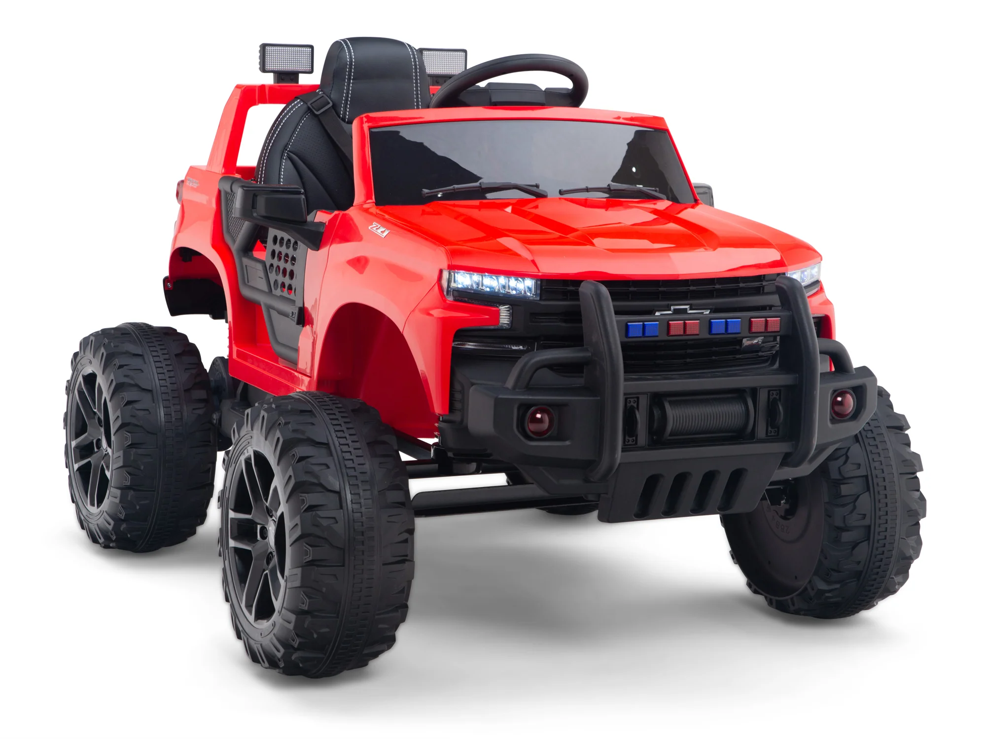 Chevy Silverado Monster Pickup Truck Ride On Toy Truck For Children W/Magic Cars® Wireless Parental Control - Image 36