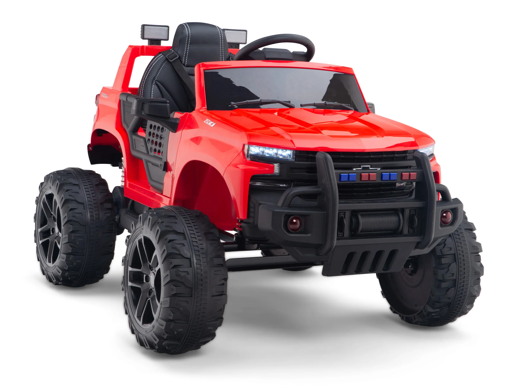 Chevy Silverado Monster Pickup Truck Ride On Toy Truck For Children W/Magic Cars® Wireless Parental Control - Image 37