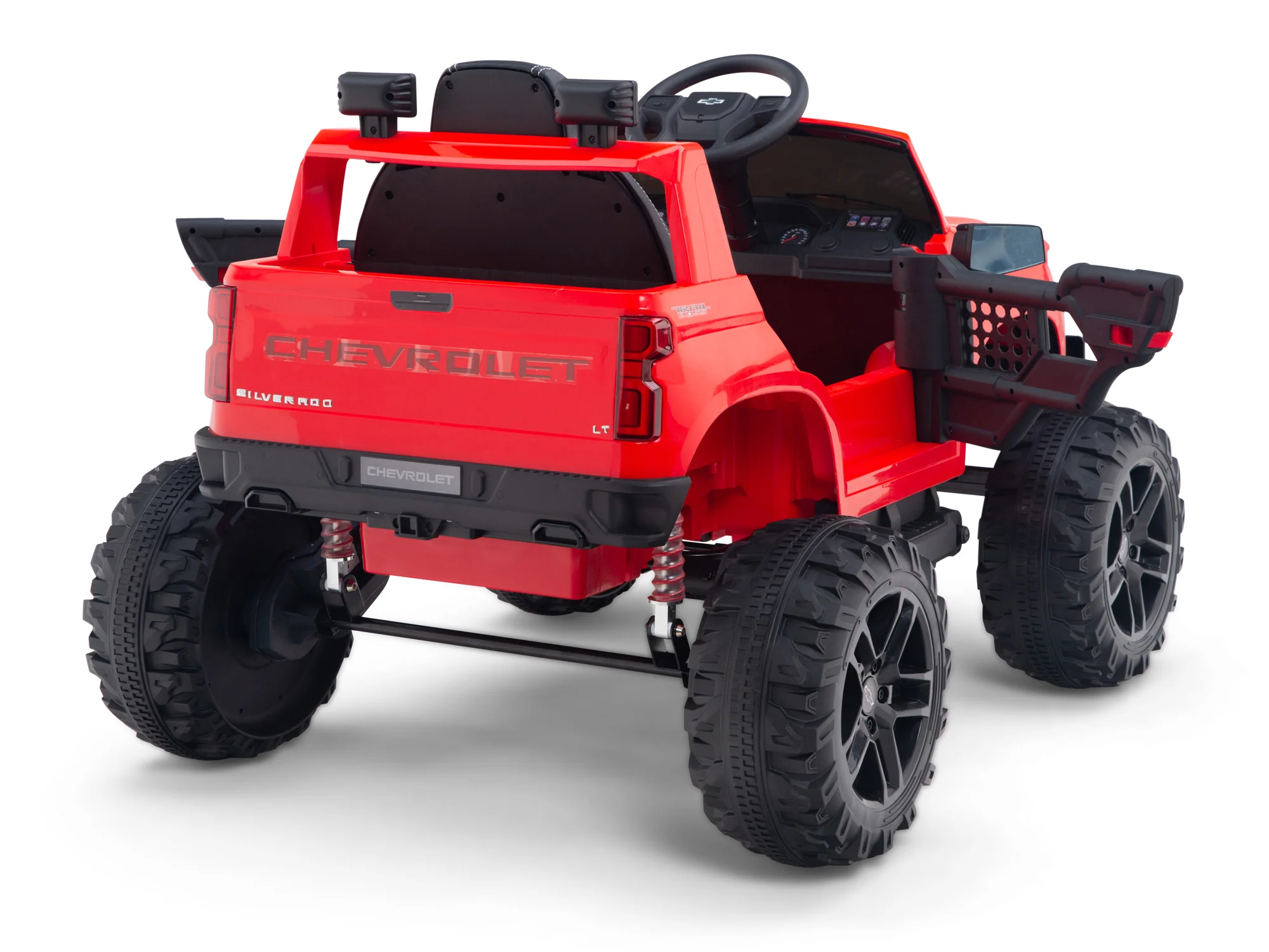Chevy Silverado Monster Pickup Truck Ride On Toy Truck For Children W/Magic Cars® Wireless Parental Control - Image 41
