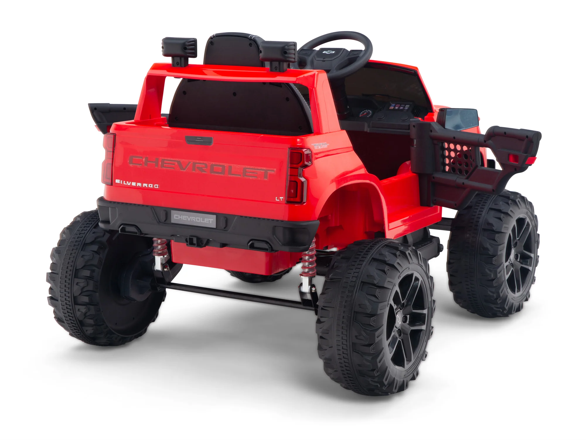 Chevy Silverado Monster Pickup Truck Ride On Toy Truck For Children W/Magic Cars® Wireless Parental Control - Image 42