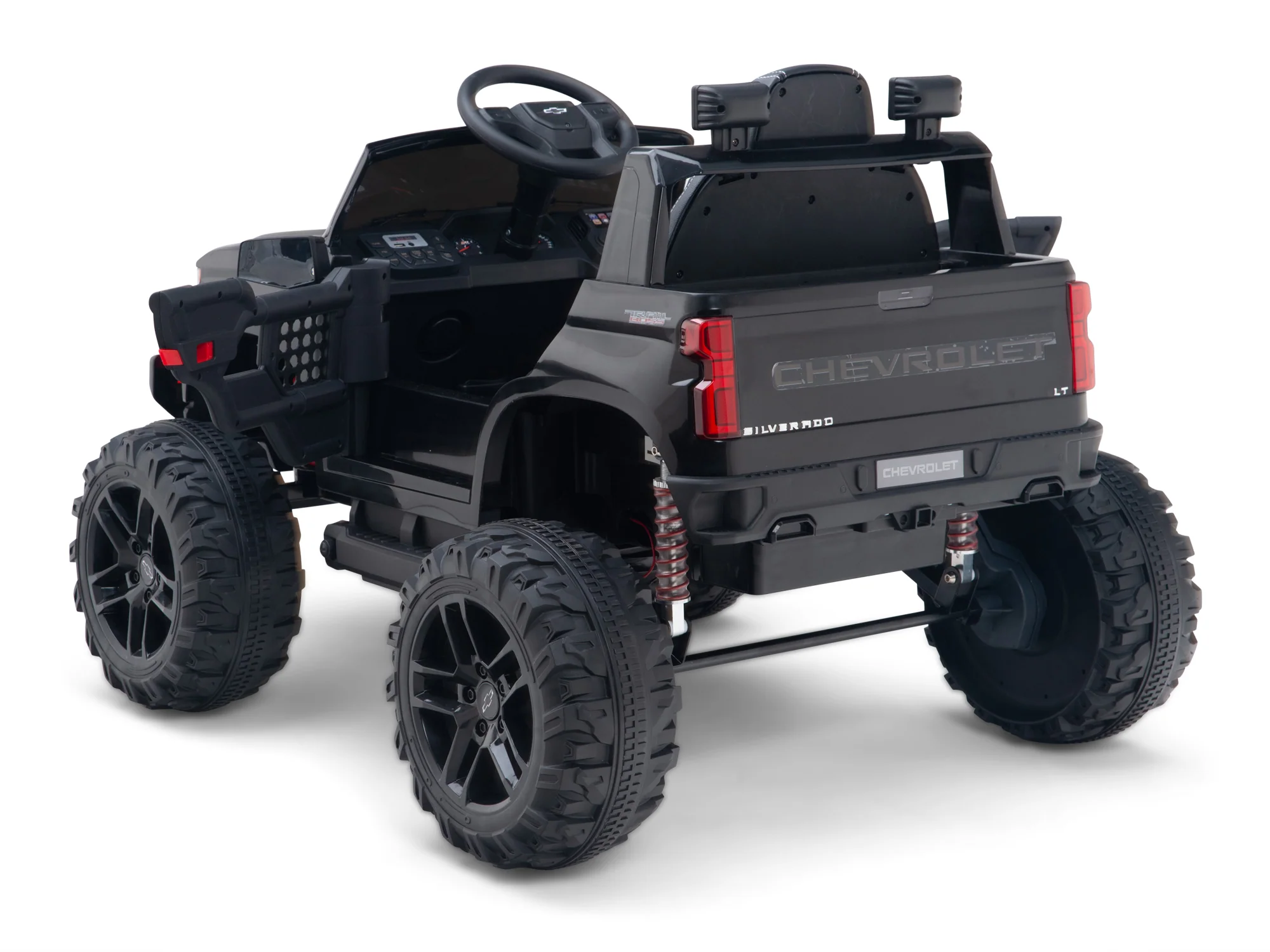 Chevy Silverado Monster Pickup Truck Ride On Toy Truck For Children W/Magic Cars® Wireless Parental Control - Image 55