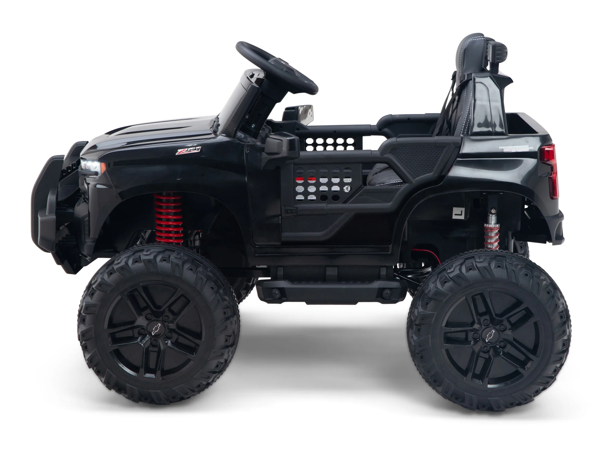 Chevy Silverado Monster Pickup Truck Ride On Toy Truck For Children W/Magic Cars® Wireless Parental Control - Image 57