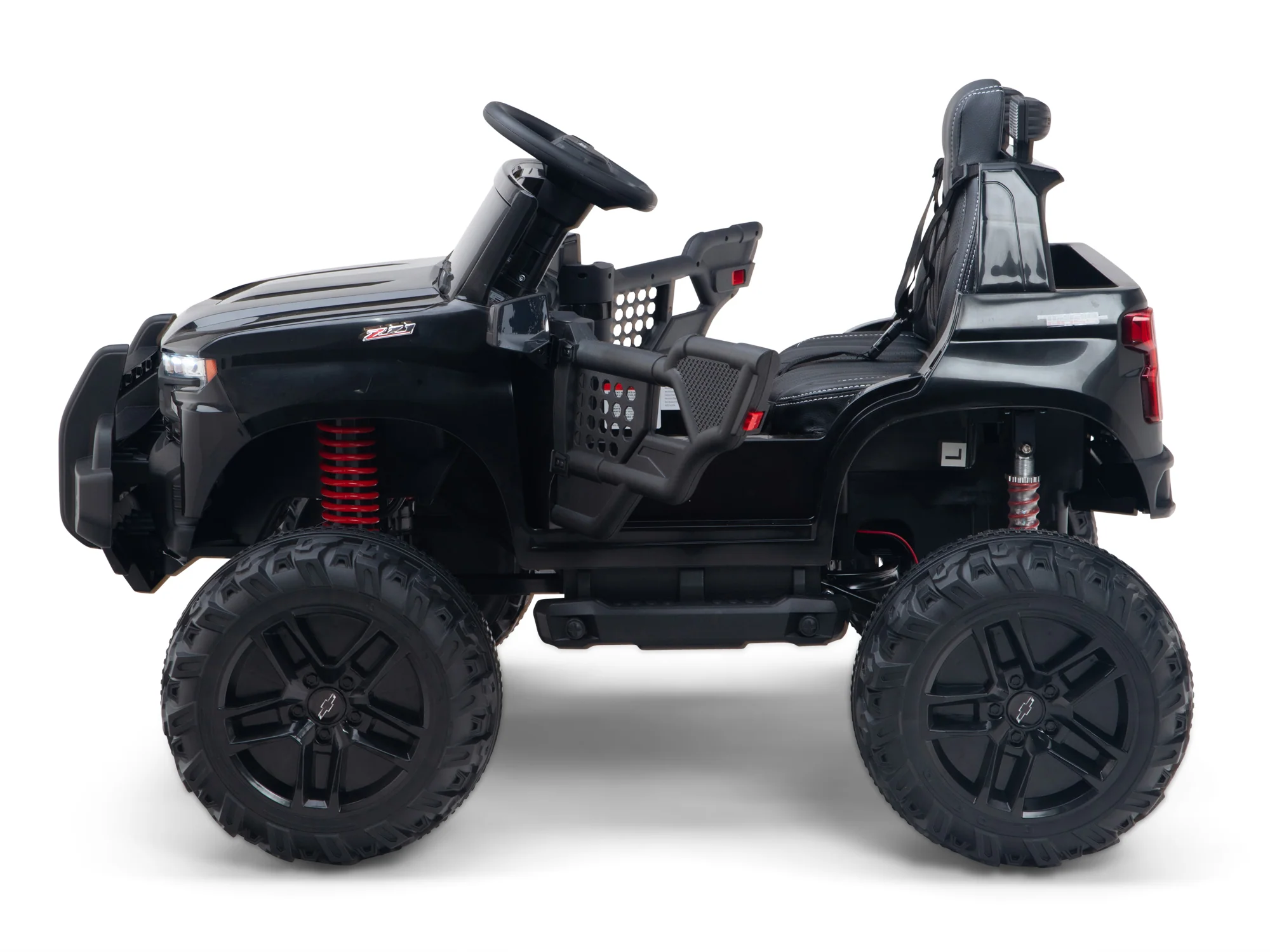 Chevy Silverado Monster Pickup Truck Ride On Toy Truck For Children W/Magic Cars® Wireless Parental Control - Image 58