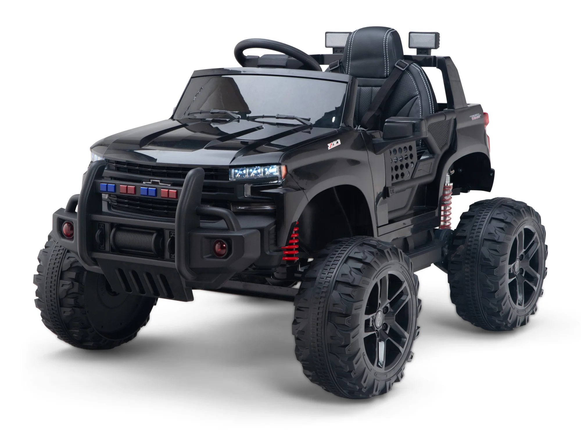 Chevy Silverado Monster Pickup Truck Ride On Toy Truck For Children W/Magic Cars® Wireless Parental Control - Image 60