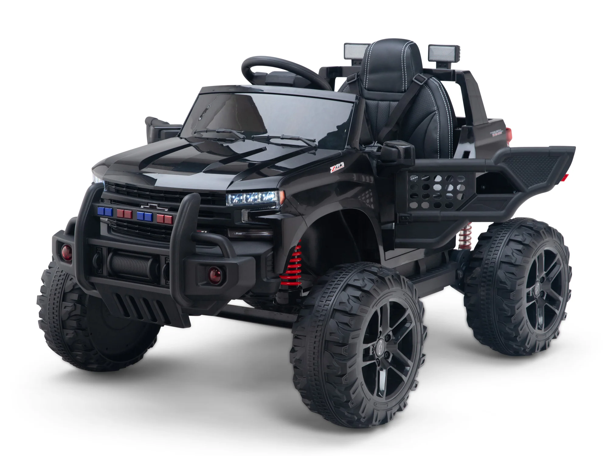 Chevy Silverado Monster Pickup Truck Ride On Toy Truck For Children W/Magic Cars® Wireless Parental Control - Image 63