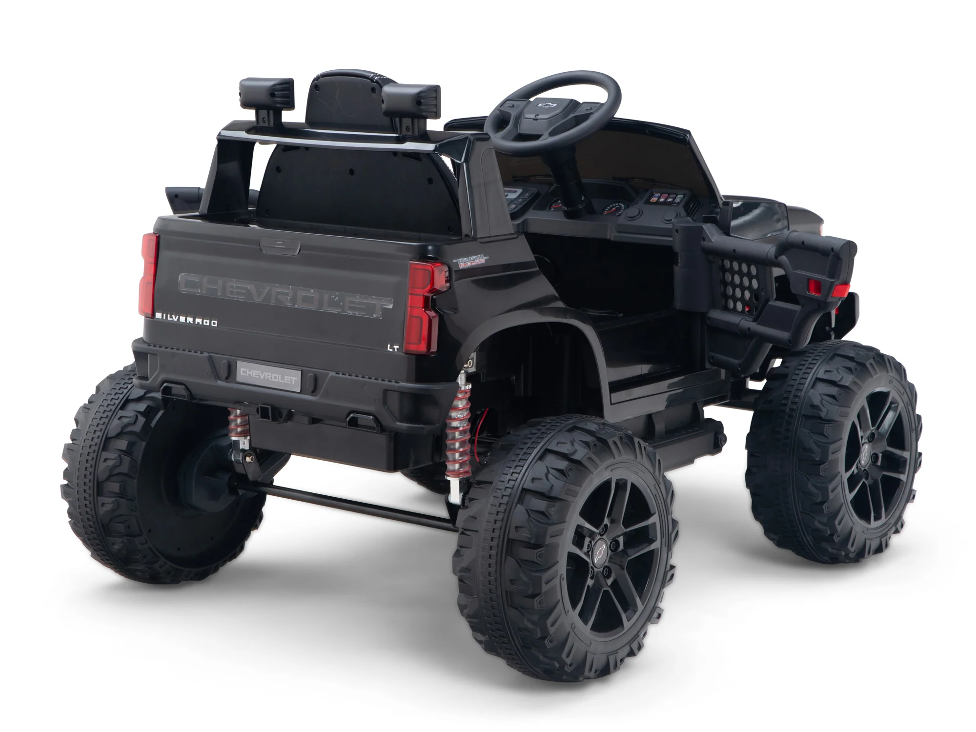 Chevy Silverado Monster Pickup Truck Ride On Toy Truck For Children W/Magic Cars® Wireless Parental Control - Image 66
