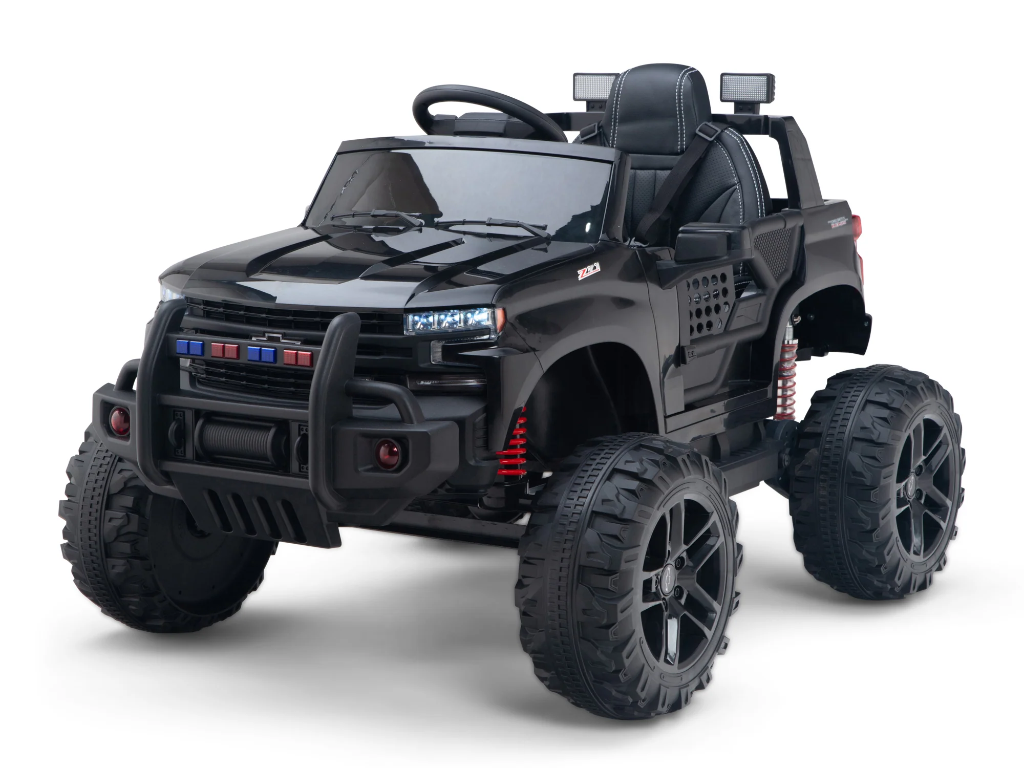 Chevy Silverado Monster Pickup Truck Ride On Toy Truck For Children W/Magic Cars® Wireless Parental Control - Image 73