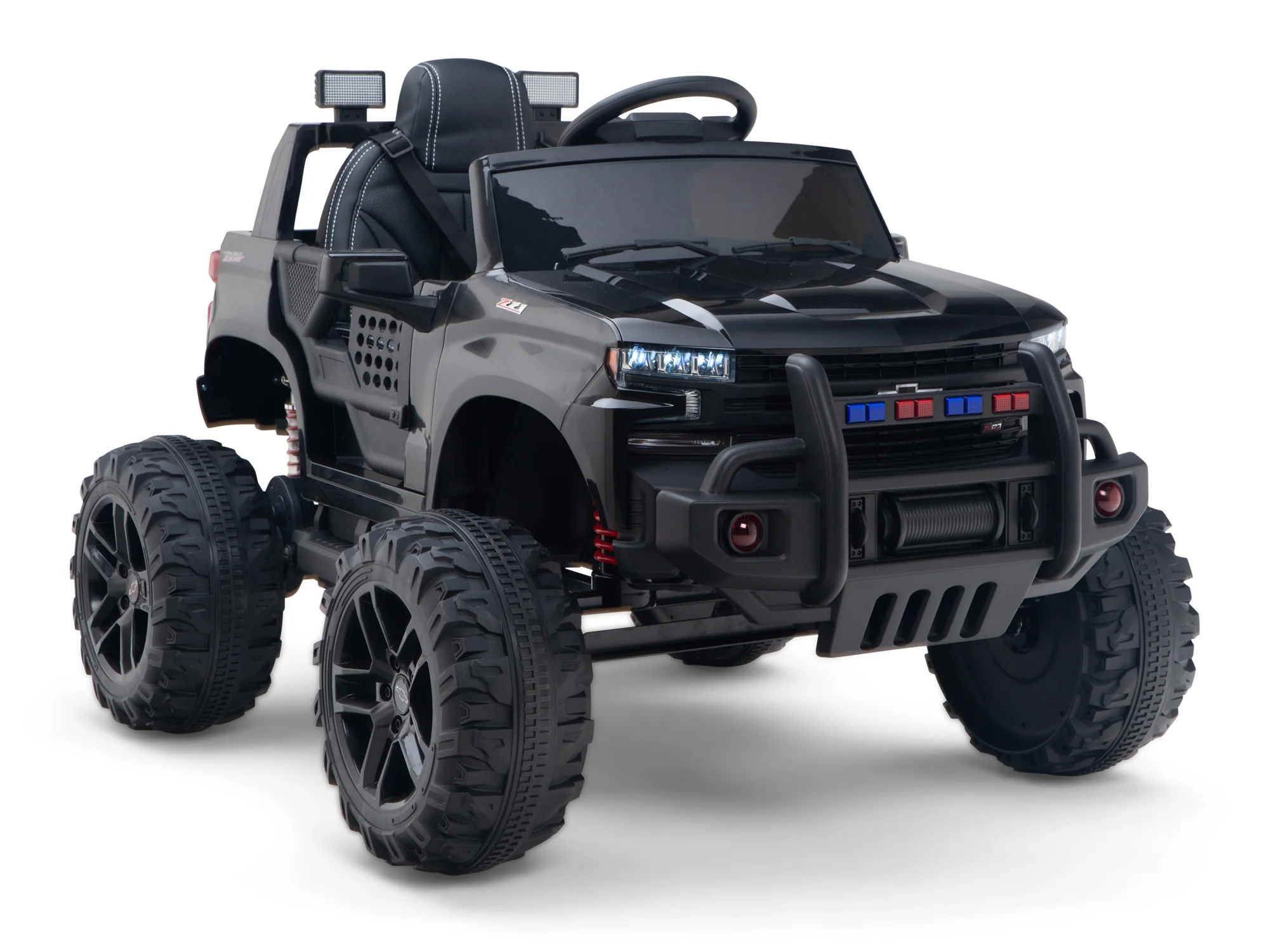 Chevy Silverado Monster Pickup Truck Ride On Toy Truck For Children W/Magic Cars® Wireless Parental Control - Image 80