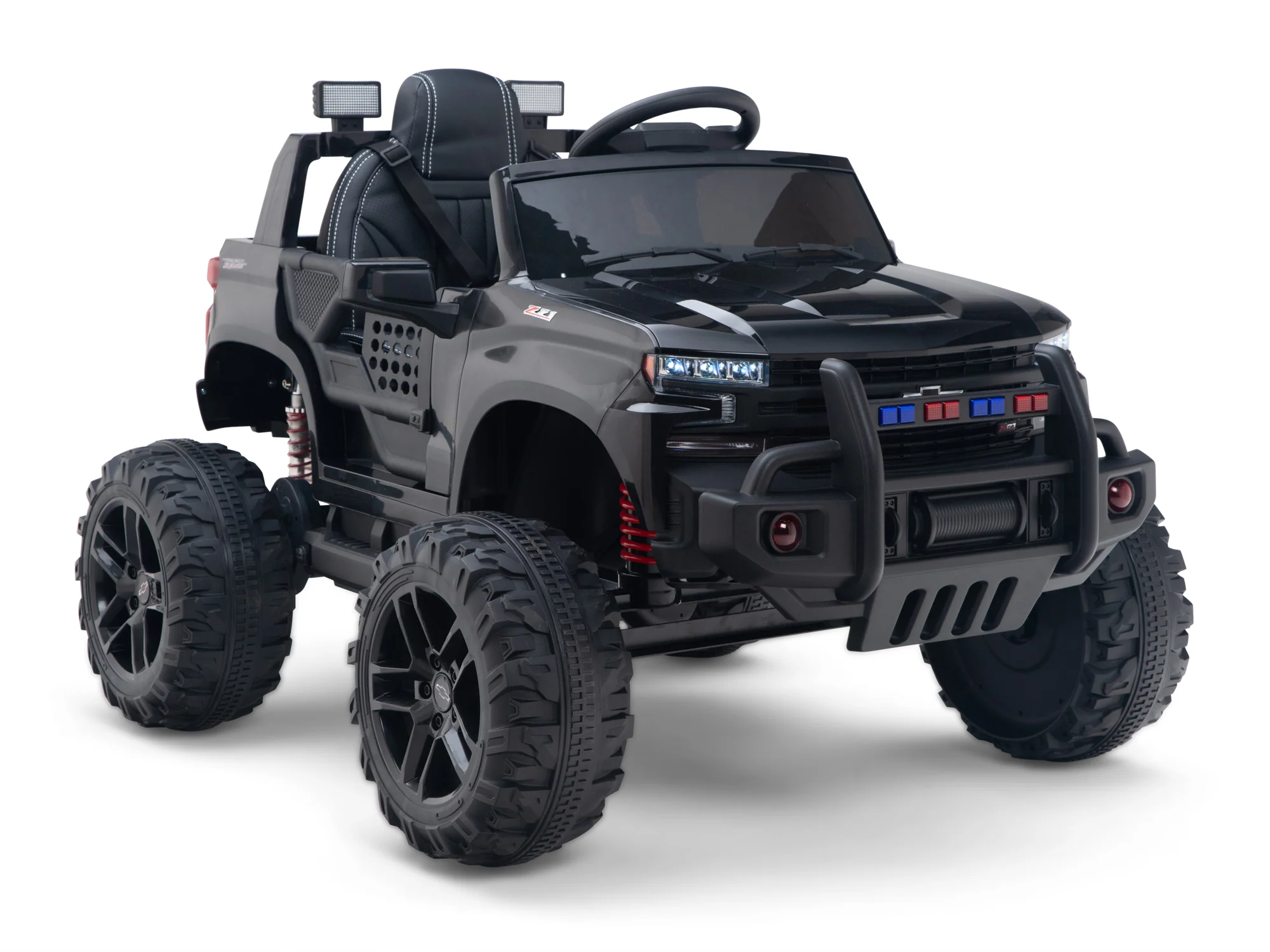 Chevy Silverado Monster Pickup Truck Ride On Toy Truck For Children W/Magic Cars® Wireless Parental Control - Image 81