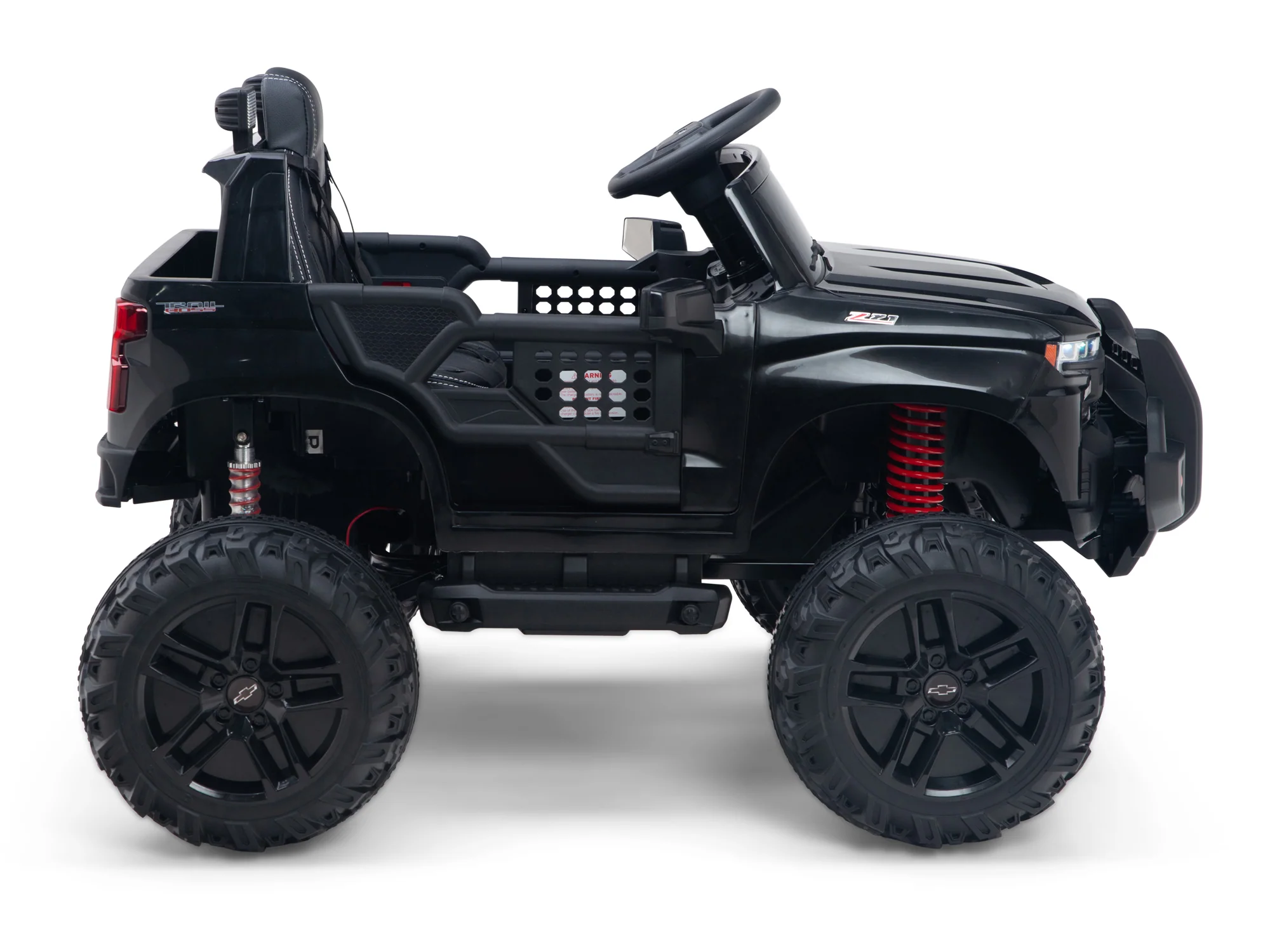 Chevy Silverado Monster Pickup Truck Ride On Toy Truck For Children W/Magic Cars® Wireless Parental Control - Image 83