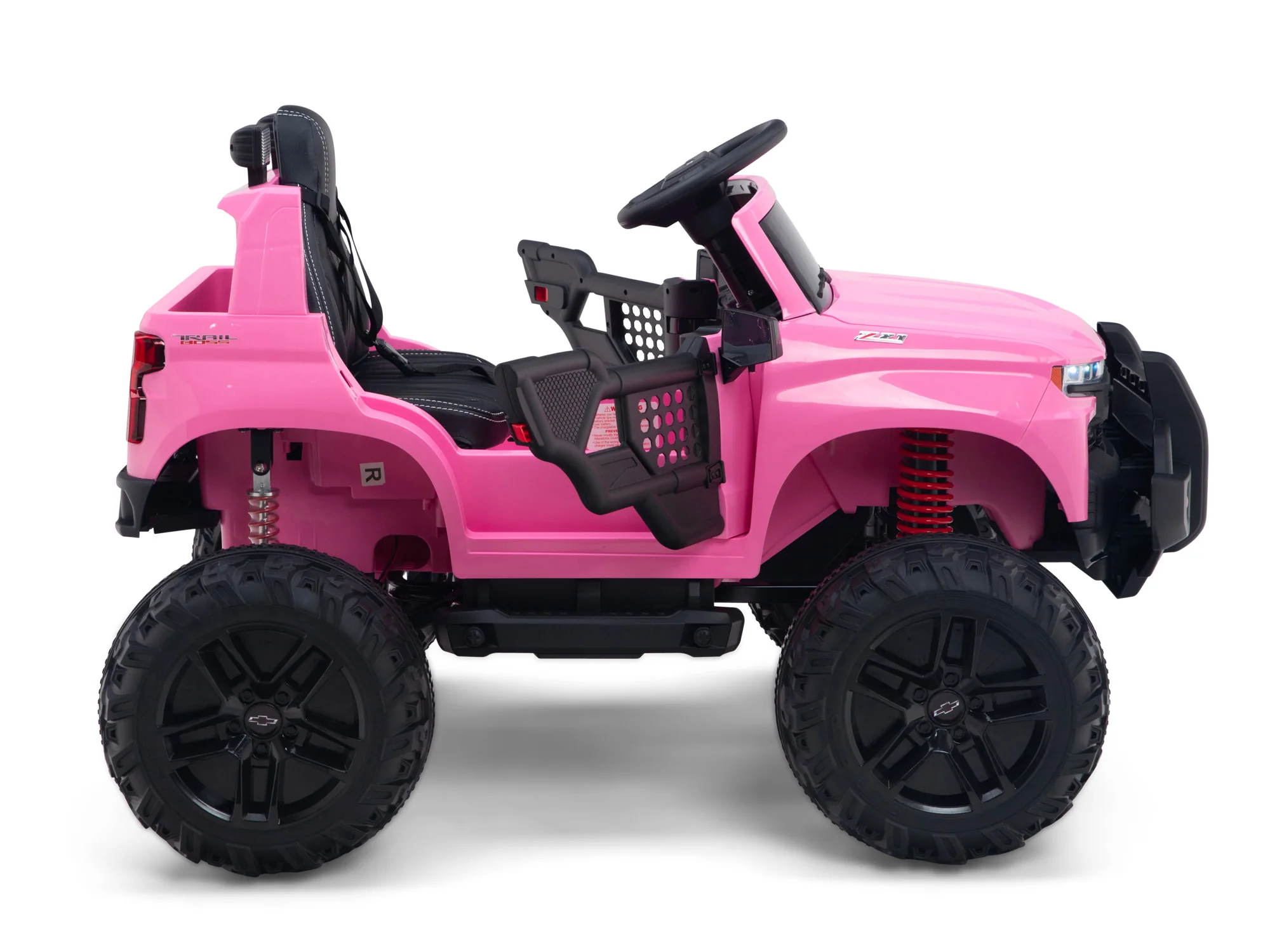 Chevy Silverado Monster Pickup Truck Ride On Toy Truck For Children W/Magic Cars® Wireless Parental Control - Image 86