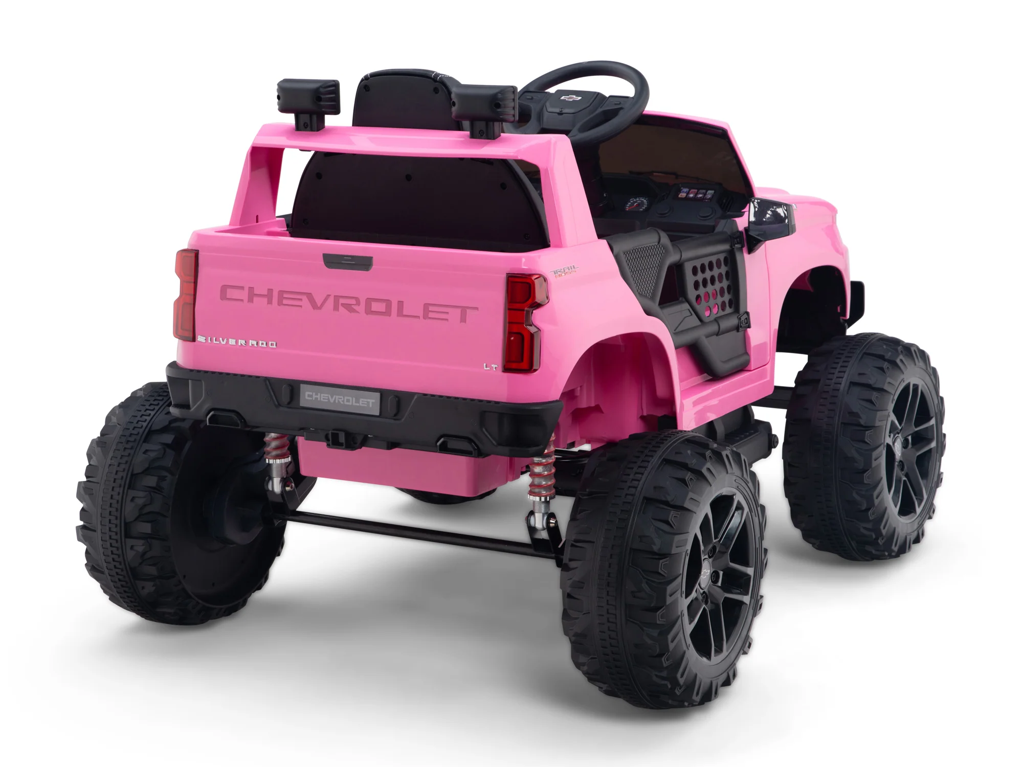 Chevy Silverado Monster Pickup Truck Ride On Toy Truck For Children W/Magic Cars® Wireless Parental Control - Image 88