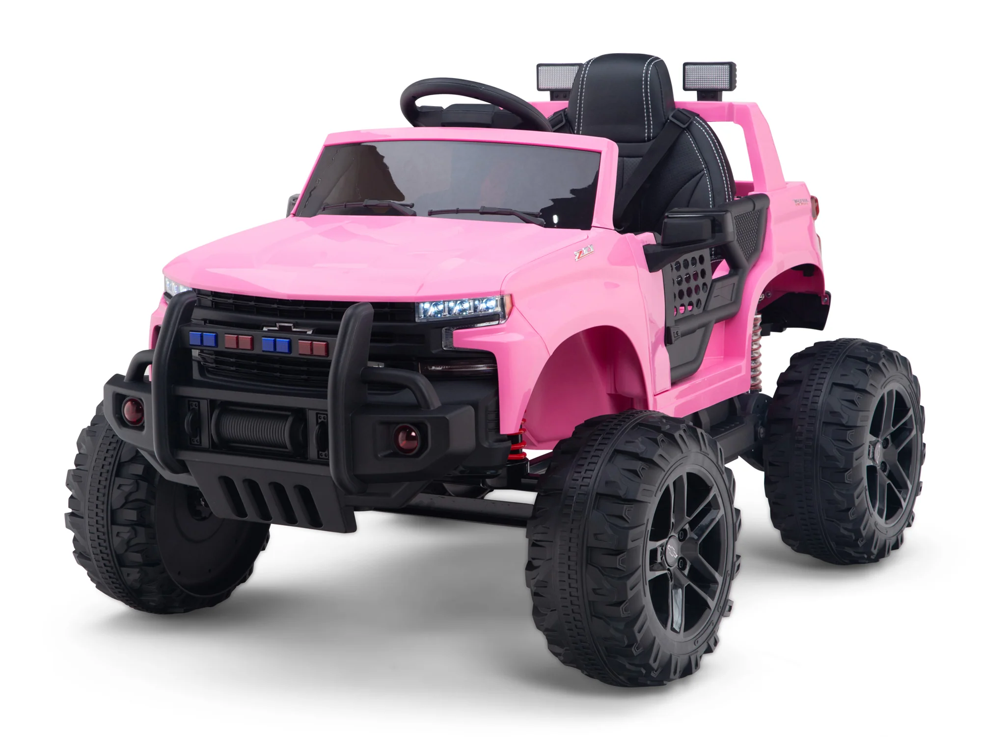 Chevy Silverado Monster Pickup Truck Ride On Toy Truck For Children W/Magic Cars® Wireless Parental Control - Image 94