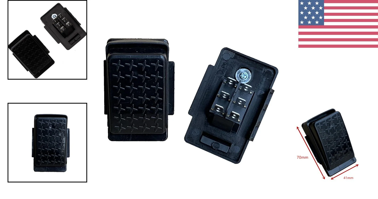 6-Pin Foot Pedal Switch for Kids' Electric Cars - Reliable and Long-lasting Option - Image 2