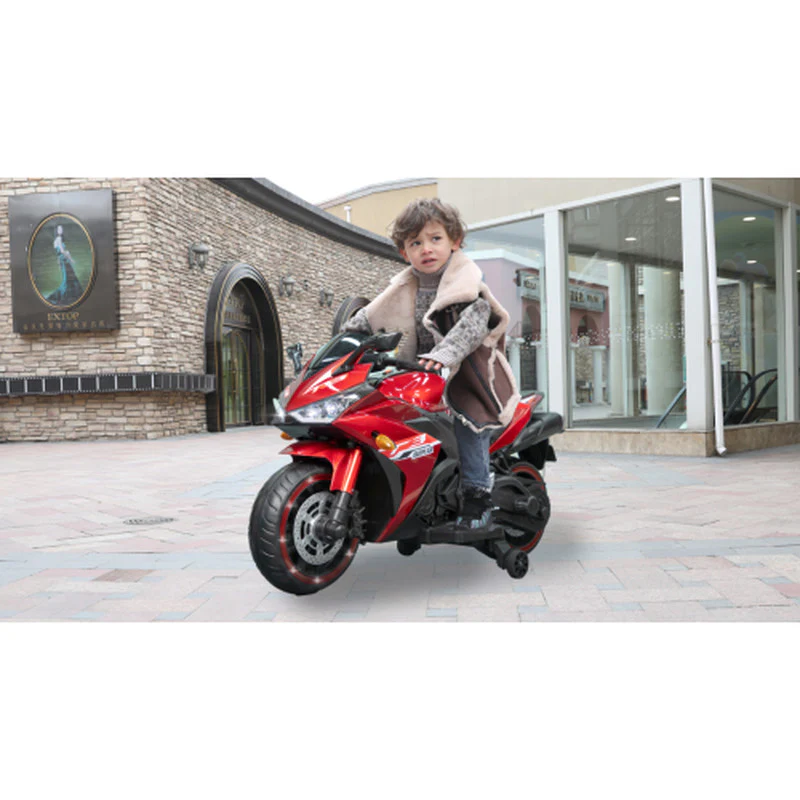 12V Kids Electric Ride-On Motorcycle Toy - Image 7