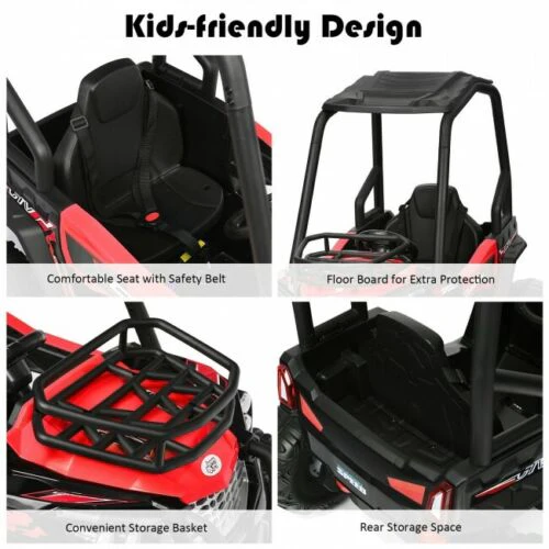 Children's Electric Off-Road UTV Truck with MP3 Player, Lights, and Remote Control - Image 12