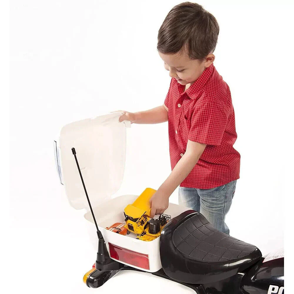 Children's Police Motorcycle Ride-On Toy Vehicle - Electric Motorbike for Boys and Girls 12V - Image 4