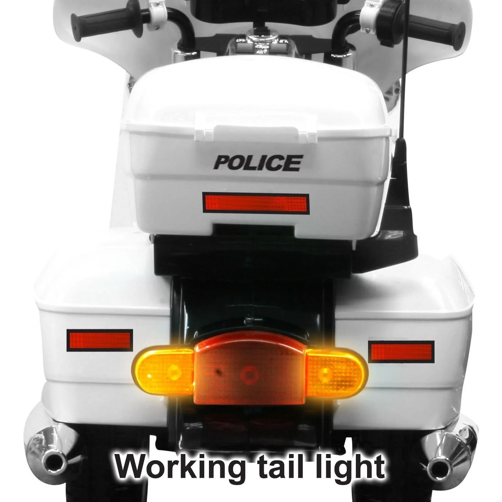 Children's Police Motorcycle Ride-On Toy Vehicle - Electric Motorbike for Boys and Girls 12V - Image 7