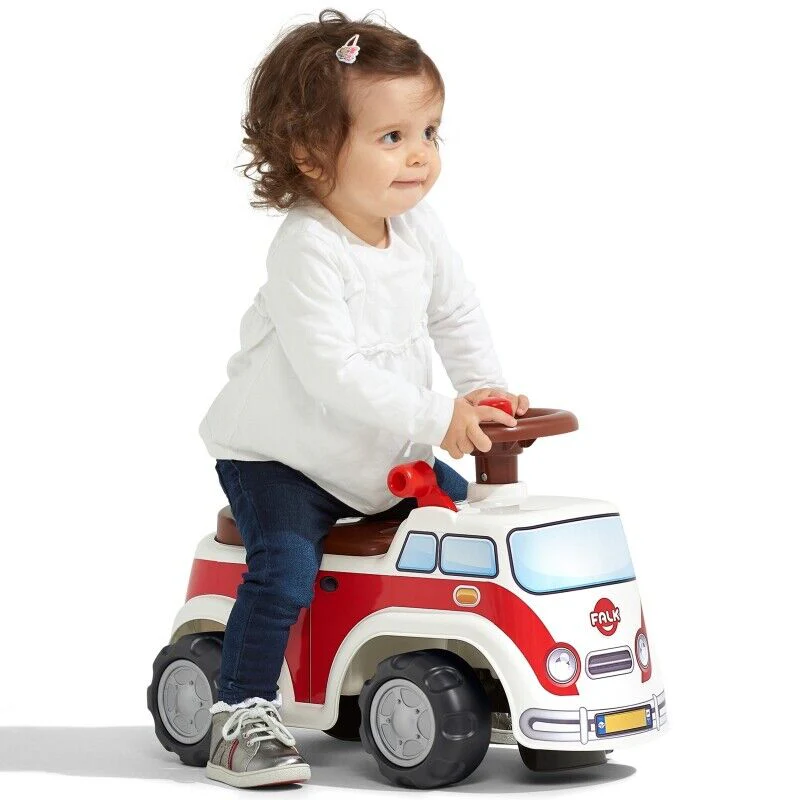 Classic FALK Rider Vintage Car Minivan with Authentic Horn - Perfect for Little Ones! - Image 3