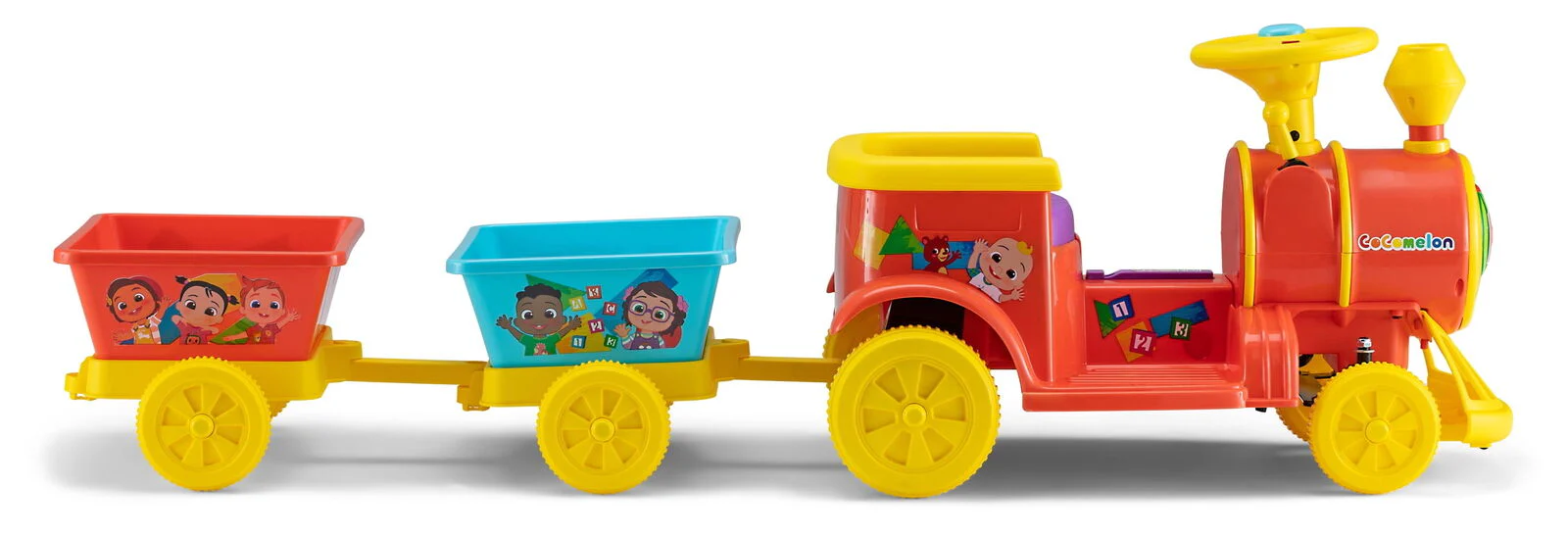 Cocomelon Choo Choo Train Ride-On Toy, 6-Volt Battery-Powered - Image 5