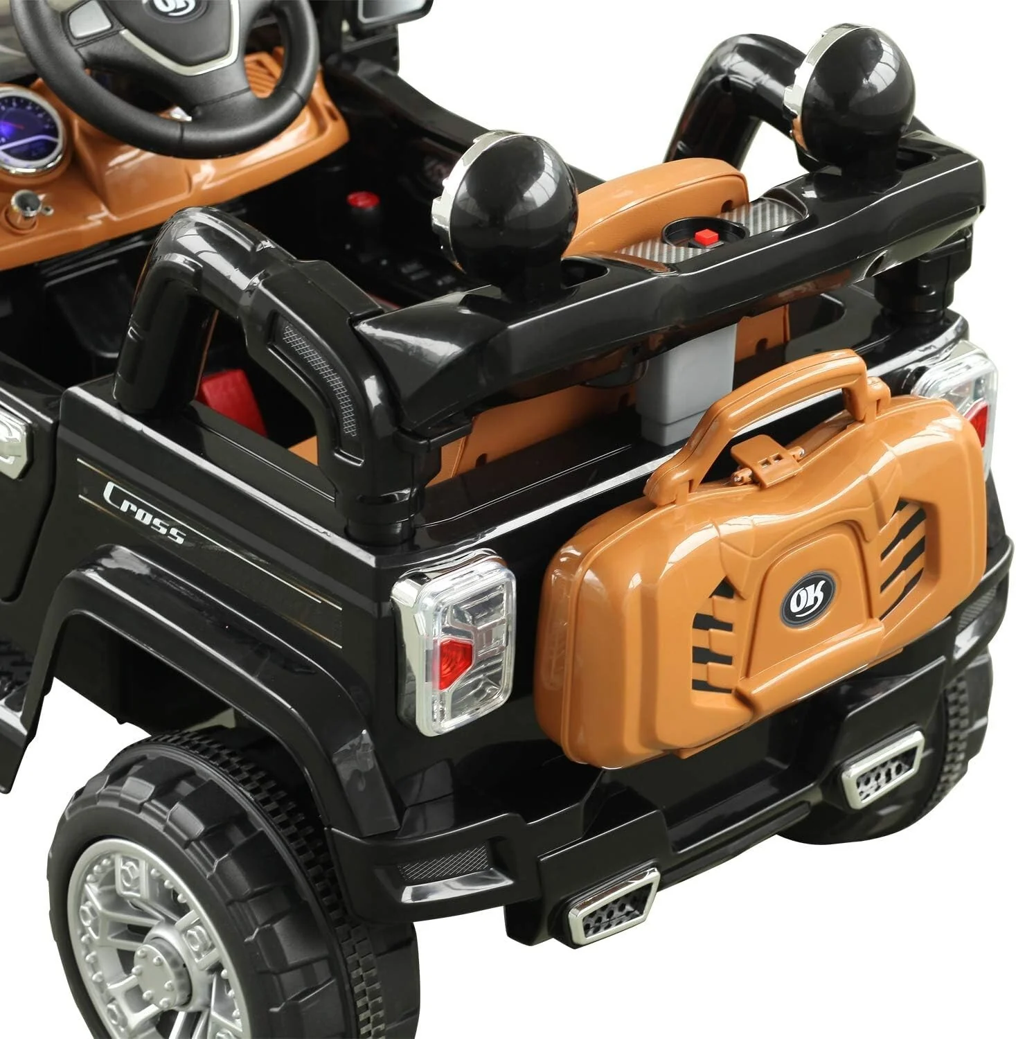 12V Kids Off-Road Remote Control Car with Comfortable Seating and Multimedia Features - Image 10