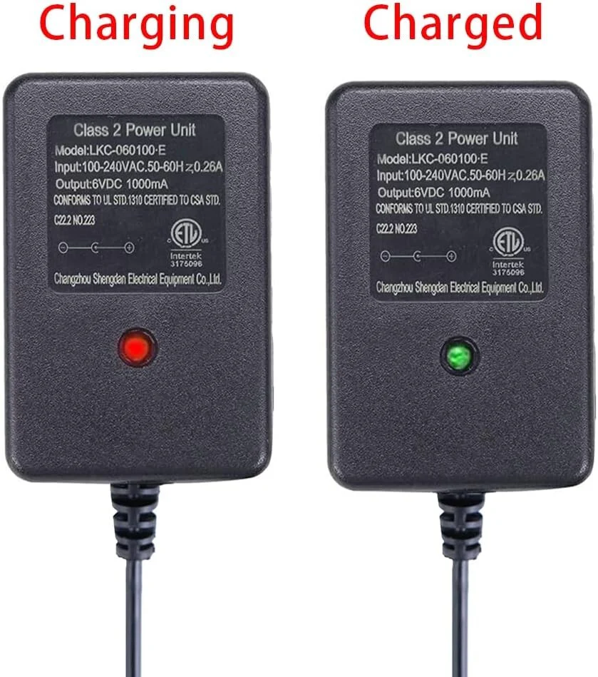 Compact 6V Battery Charger for Kids' Ride-On Electric Cars Universal Fit - Image 4