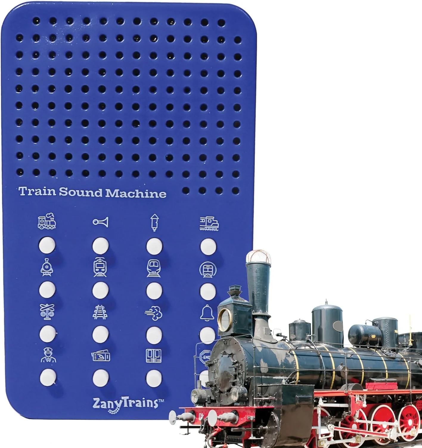 Train Sound Machine with 16 Effects - Ready to Play with Included Batteries - Image 3