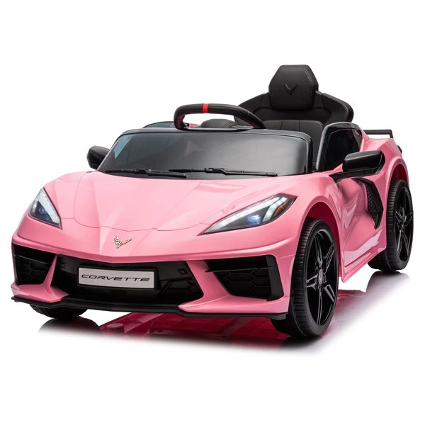Electric Corvette Toy Car with Realistic Design