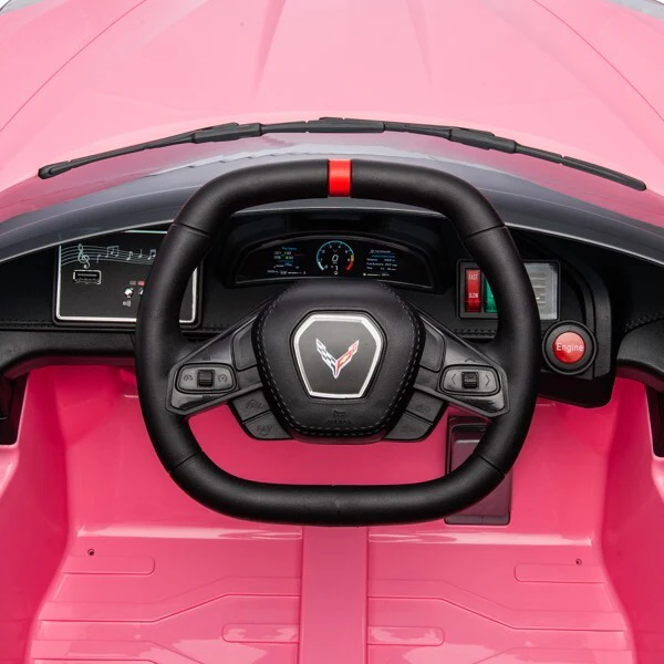 Electric Corvette Toy Car with Realistic Design - Image 2