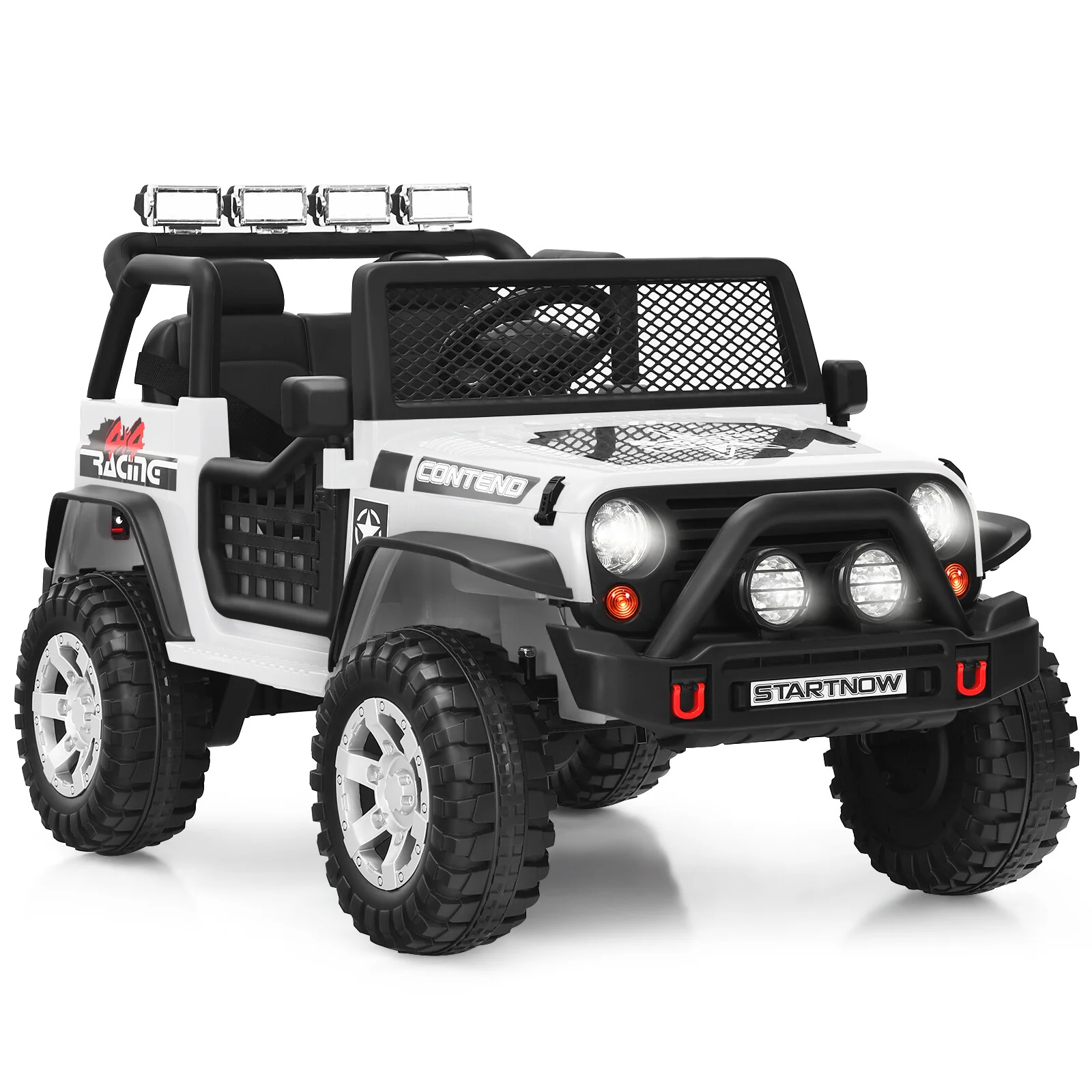 12V Kids Electric Ride-On Truck with Remote Control, Lights, and Music - Image 12