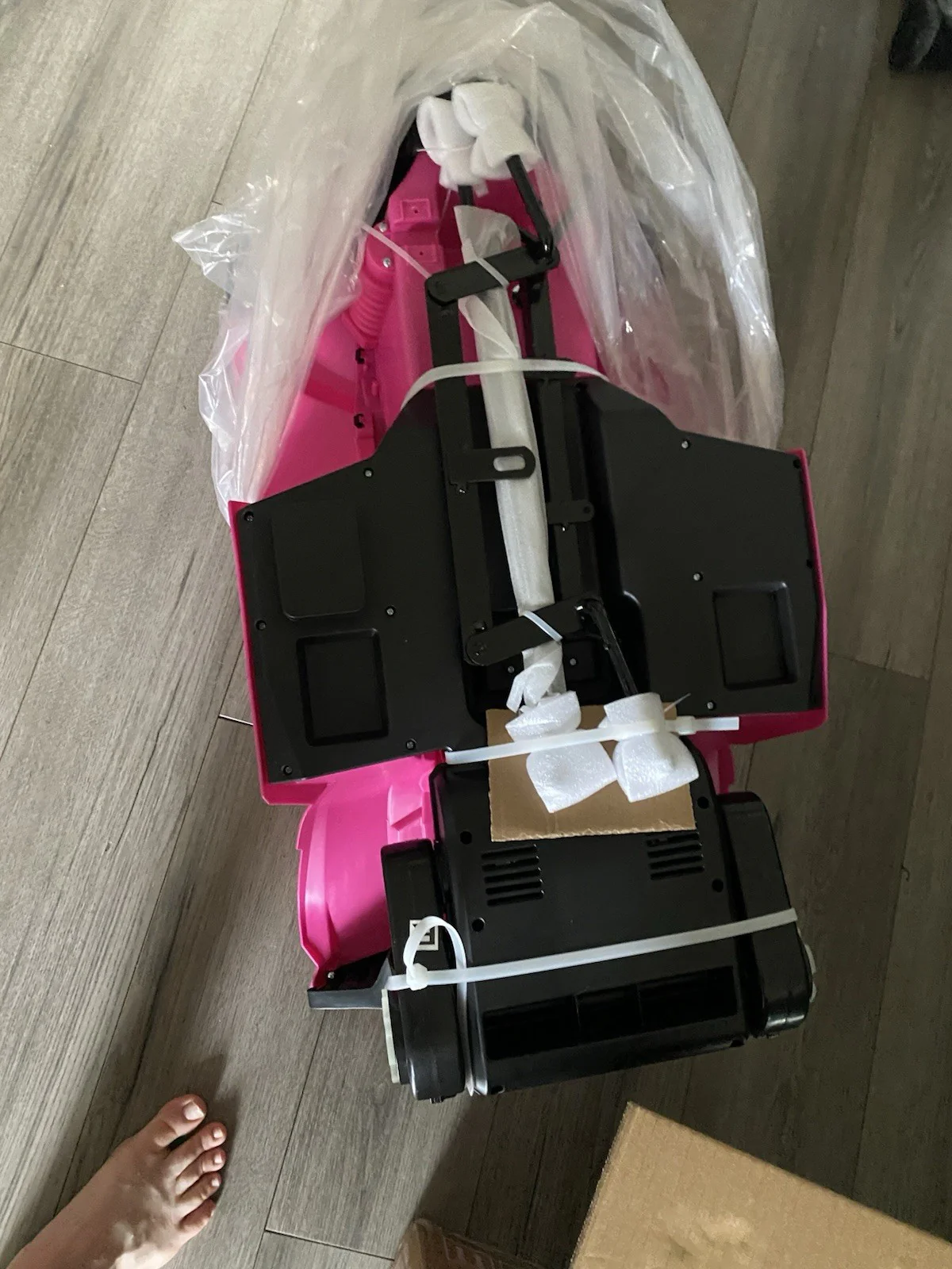 Electric Pink Ride-On ATV Quad Car for Kids - Image 4