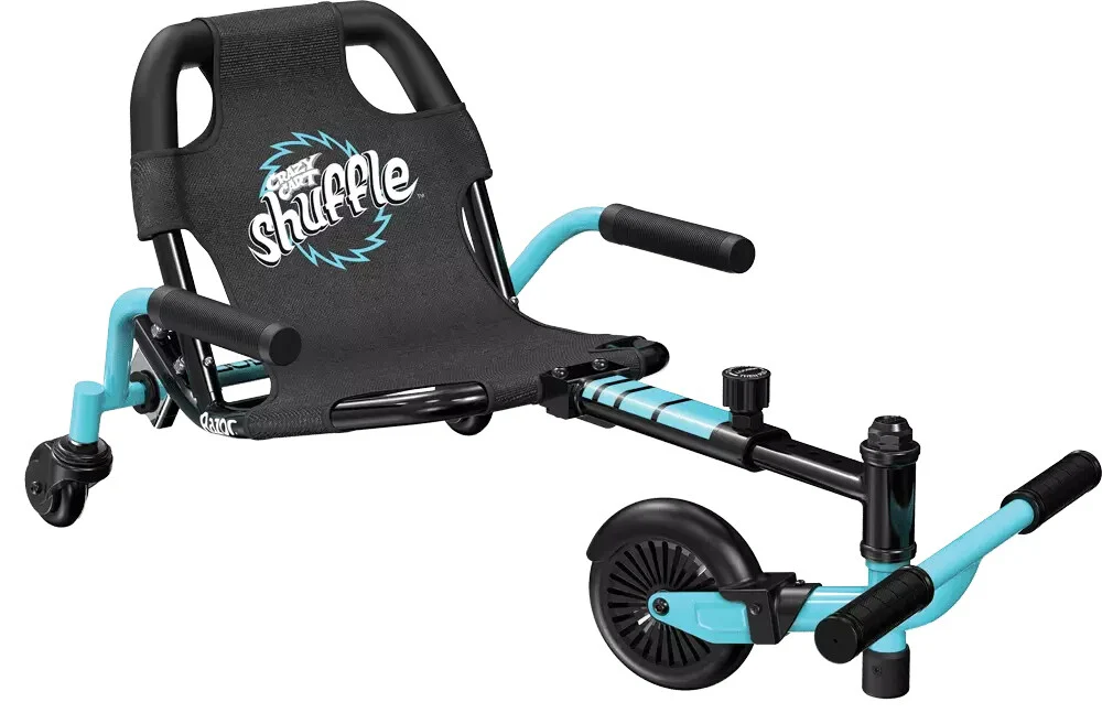 Kid-Powered Drifting Go-Kart Ride-On with Adjustable Frame - Image 7