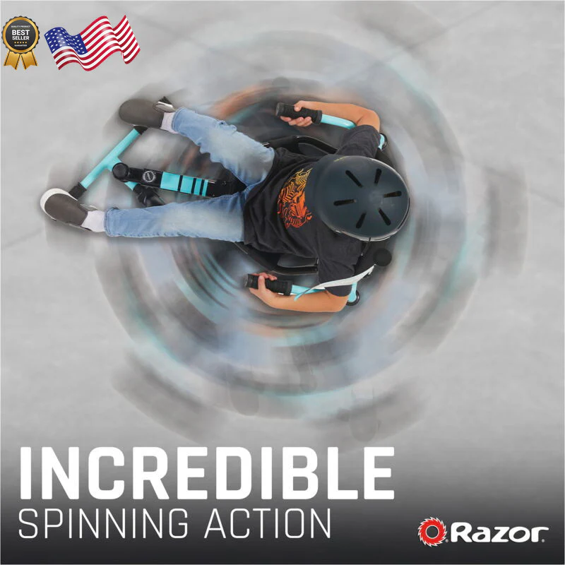 Kid-Powered Drifting Go-Kart Ride-On with Adjustable Frame - Image 5