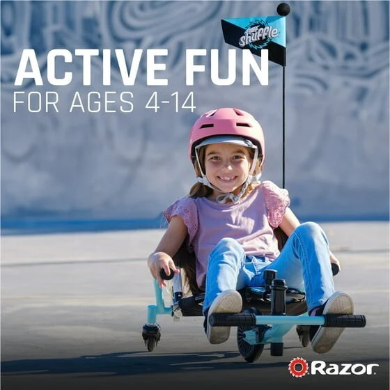 Kid-Powered Drifting Ride-On Go-Kart for Ages 4+ - Image 12