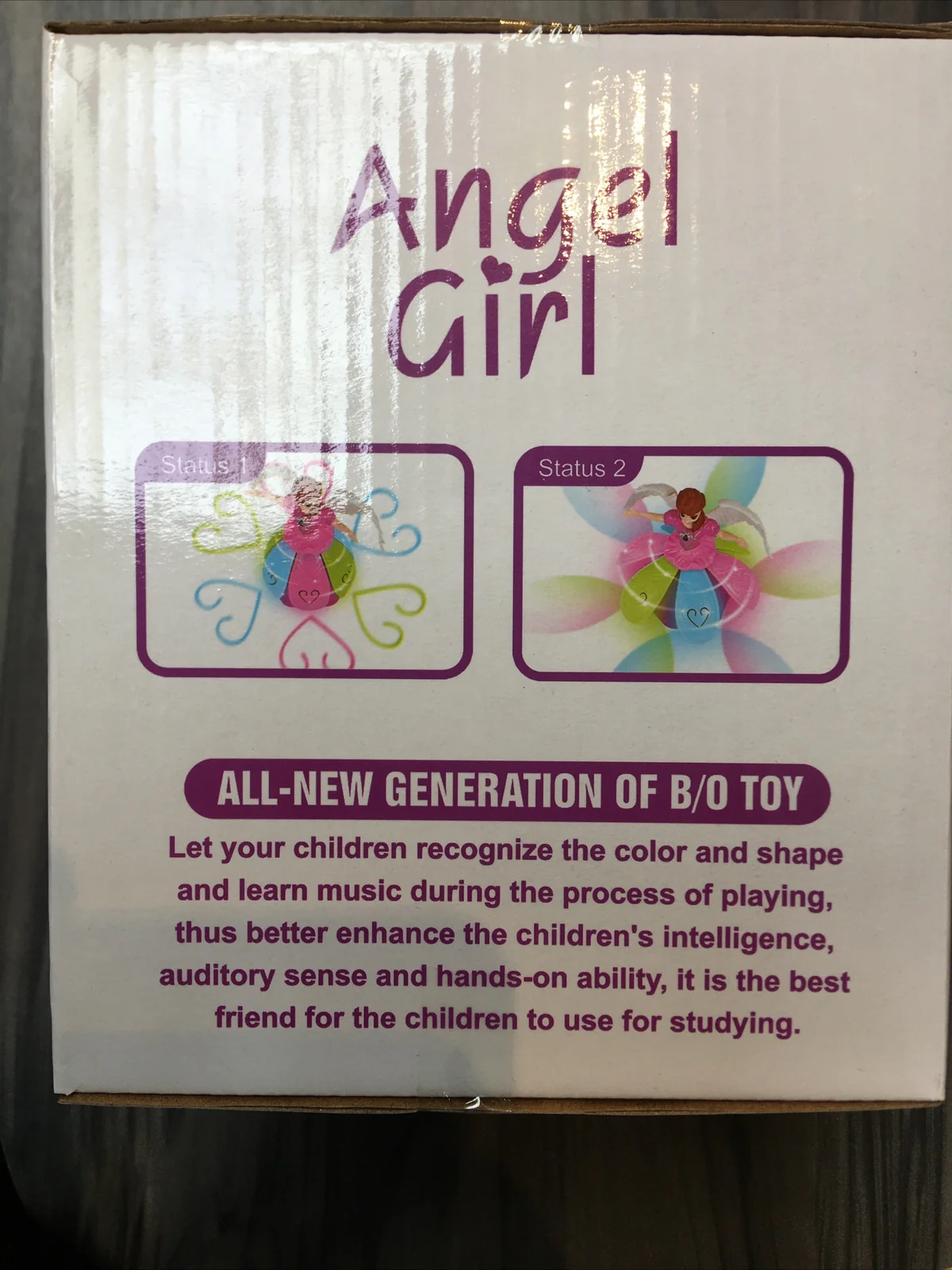 Dancing Angel Doll Robot Toy with Lighting, Music, and Rotating Features for Girls - Image 2