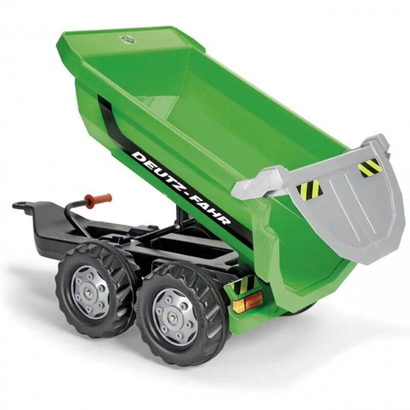 Deutz-Fahr Halfpipe Tipper Trailer by Rolly Toys - The Perfect Addition to Your Farming Playtime! - Image 2