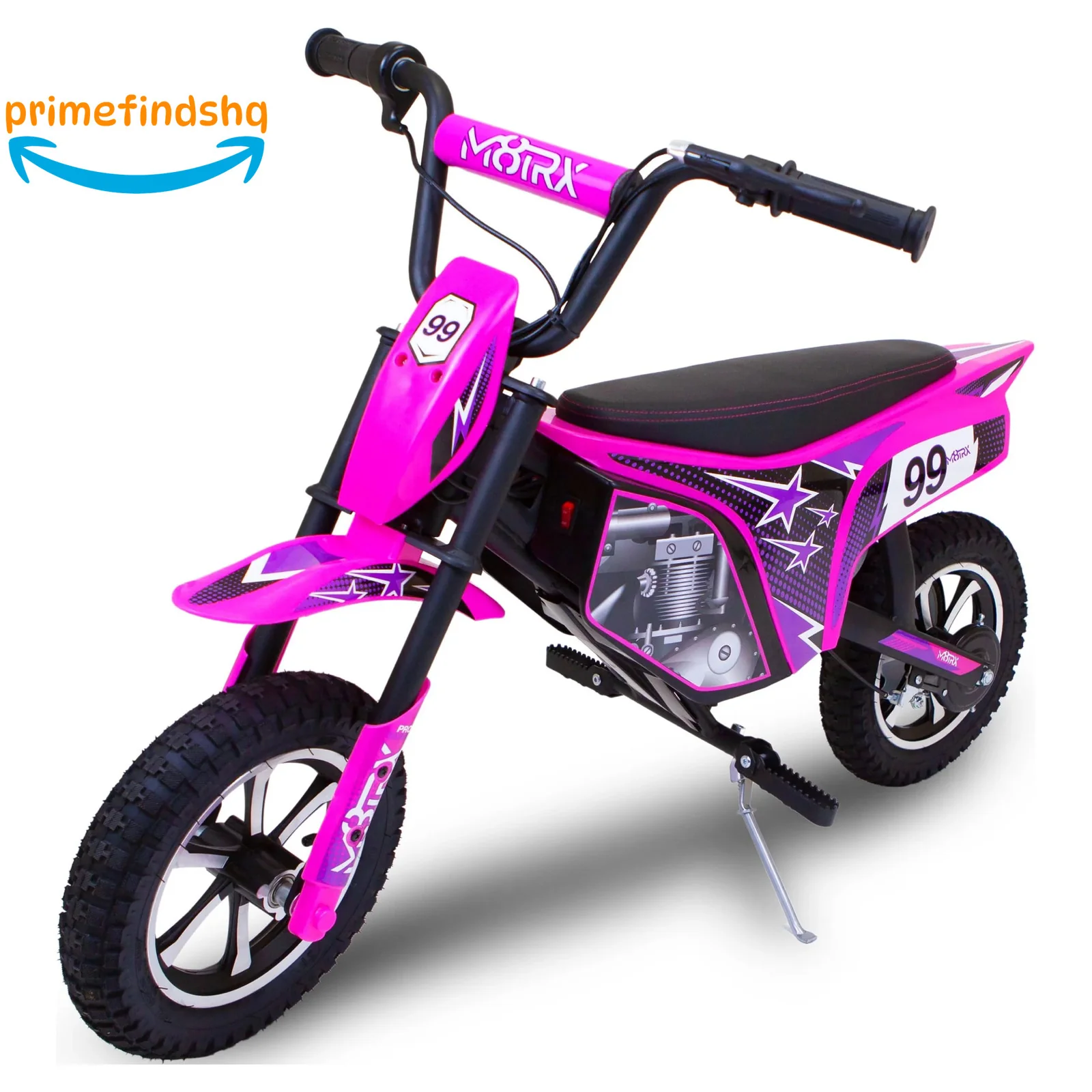 Electric 24V Pink Dirt Bike Toy for Kids and Teens M8TRX - Image 10