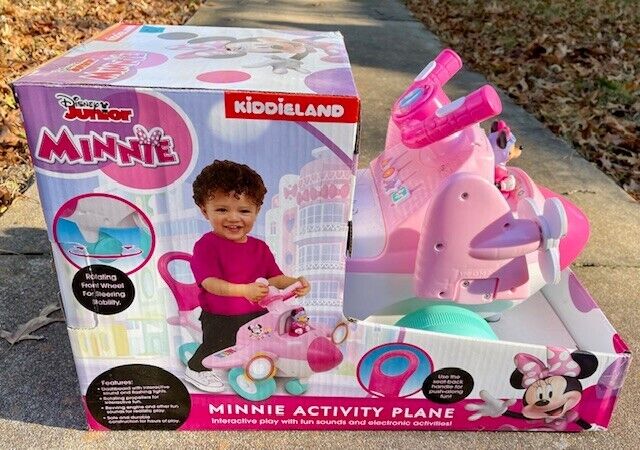 Minnie Mouse Activity Play Plane by Kiddieland