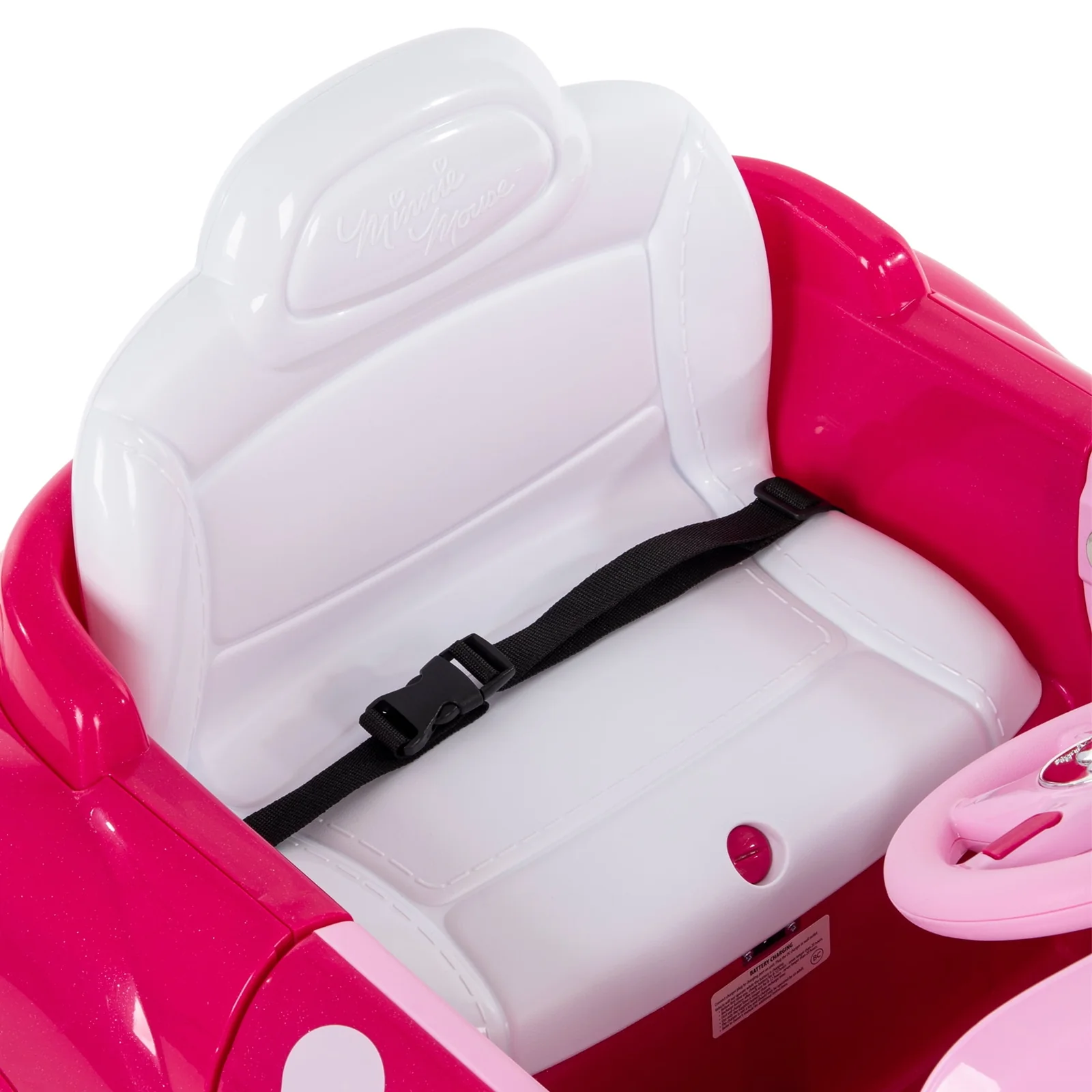 Minnie Mouse 6V Battery-Powered Ride-On Car with Power Wheels - Image 8