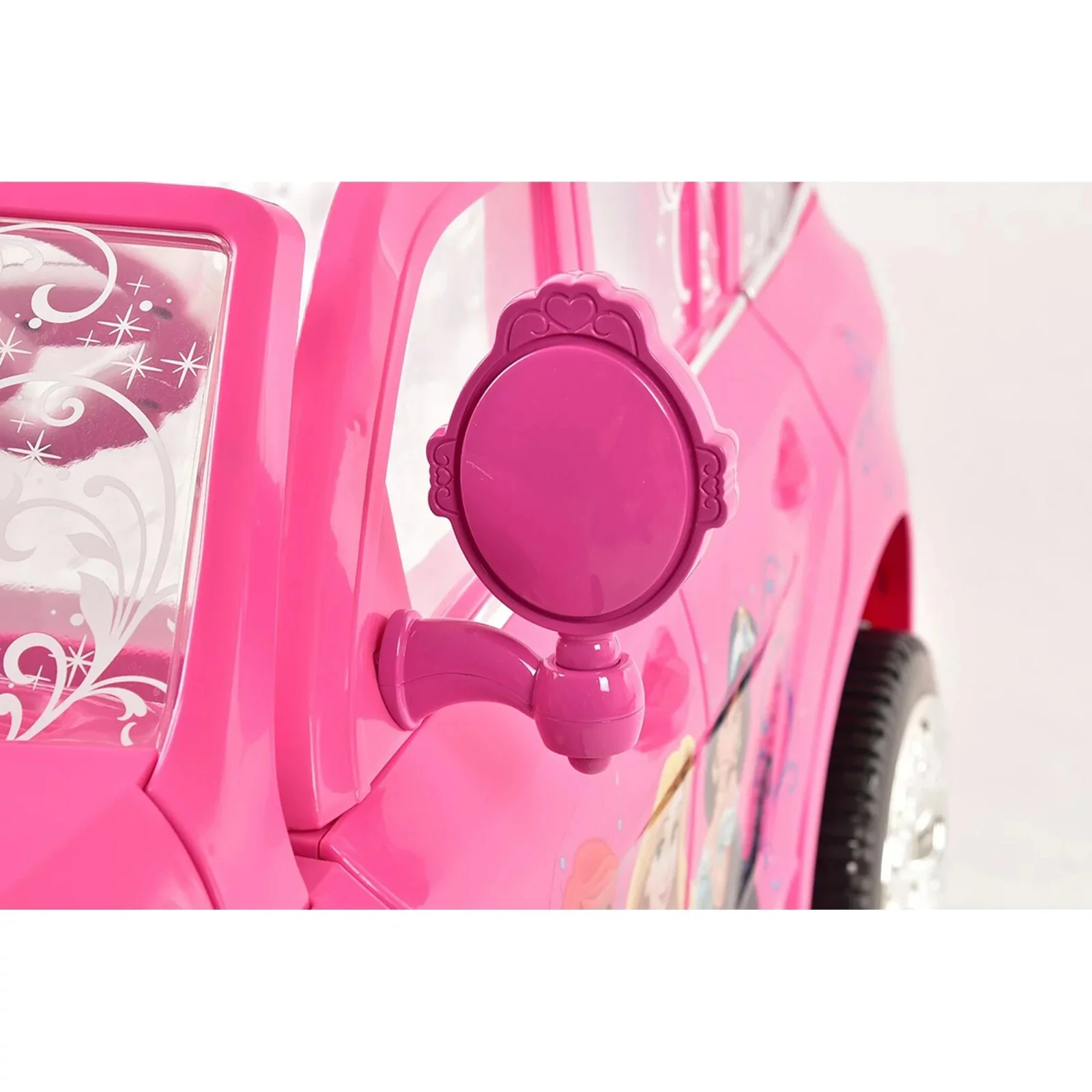 Disney Princess Mercedes GLS 12V Battery Ride-On Car for Kids Ages 3+ - Image 8
