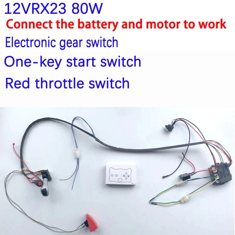 24V 200W Wire Harness Set for Children's Electric Ride-On Car Accessories - Image 21