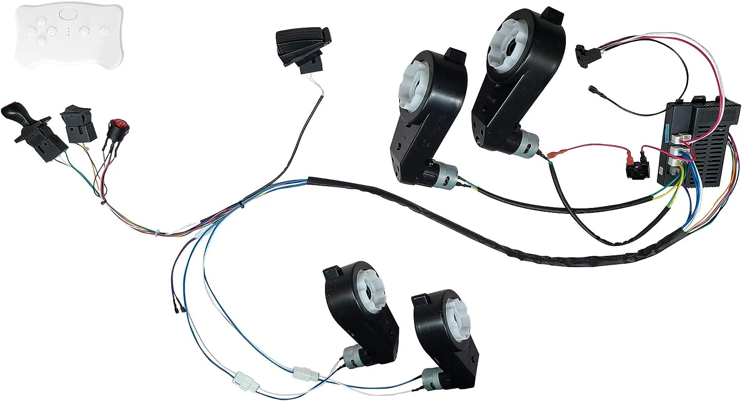 DIY 24V Remote Control Car Modification Kit for Kids - Complete Wire Set Included - Image 4