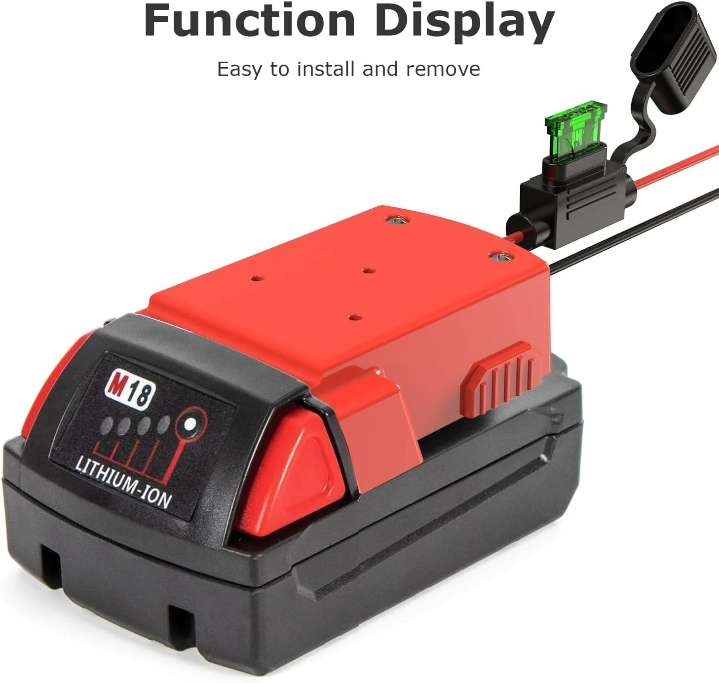 DIY Power Wheels Adapter for Milwaukee 18V Batteries with Waterproof Fuse Included - Image 7