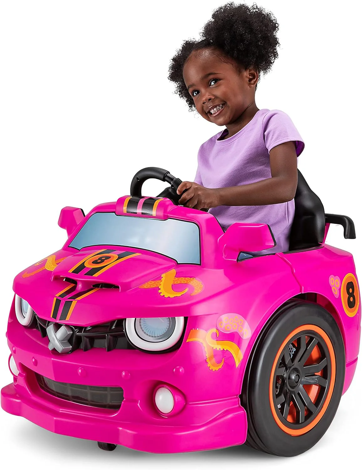 Dizzy Racers Ride-On Car for Kids Ages 2-5 with 6 Volt Battery and 66 lbs Weight Capacity - Image 3