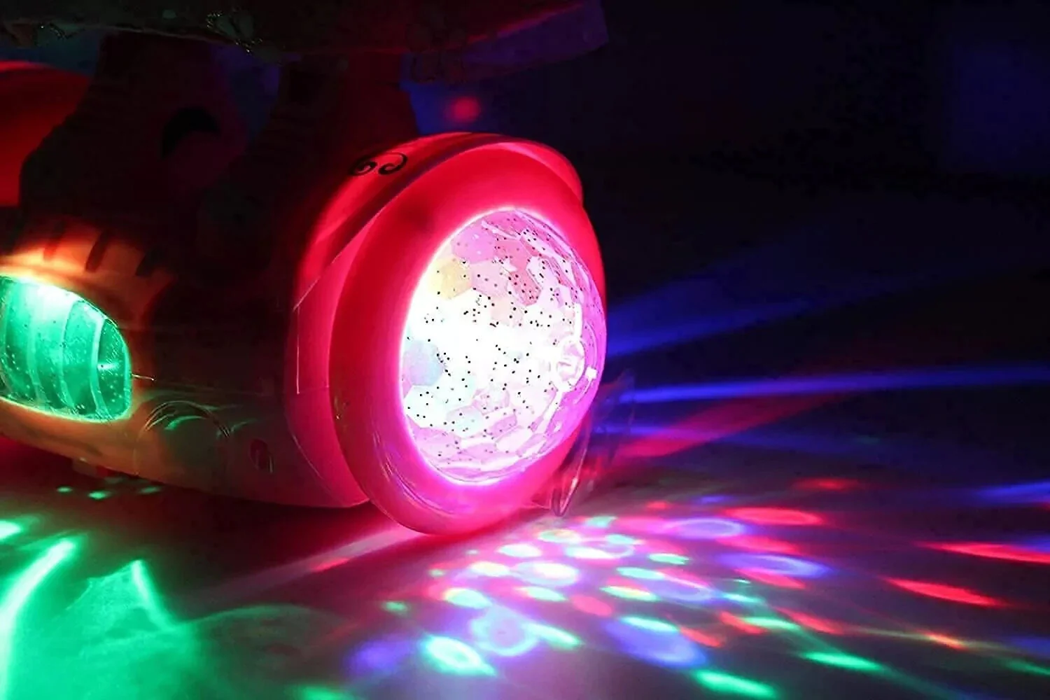 Kids Electric Scooter Toy with Remote Control, Doll Set, LED Lights, and Music - Image 10